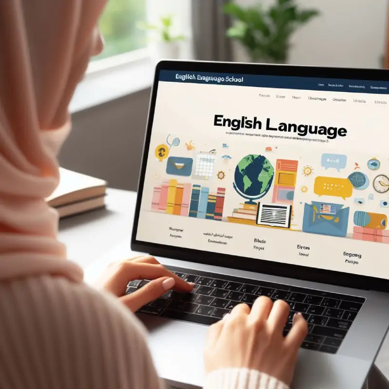 طراحی سایت آموزشگاه زبان