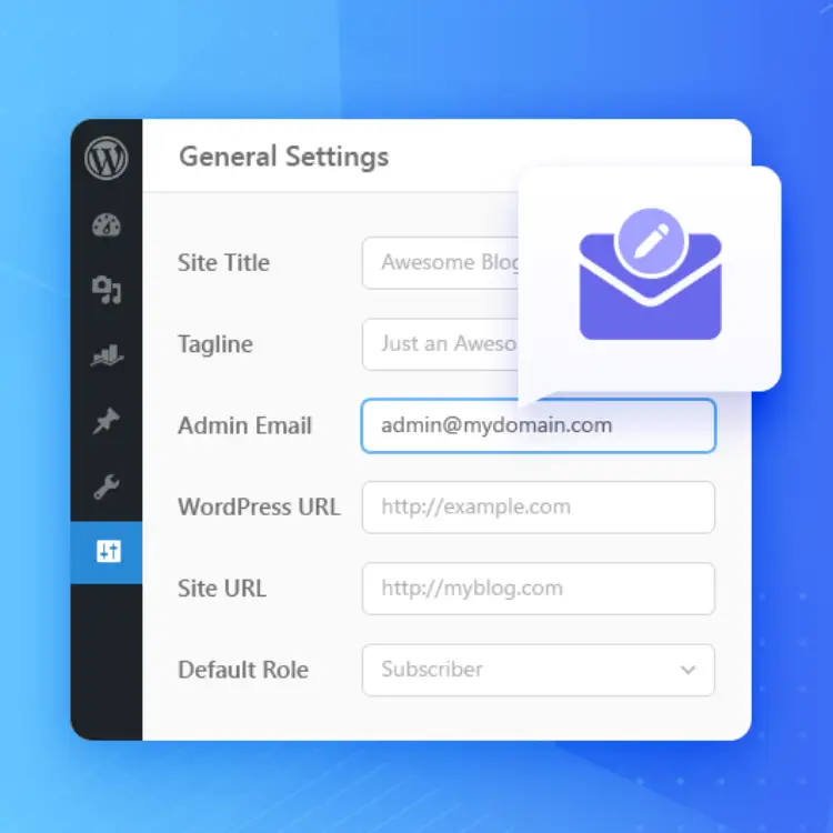 How to Change the Admin Email Address in WordPress 1200x630 1 چطور ایمیل وردپرس را به راحتی تغییر بدهیم - معرفی کلیه روش ها