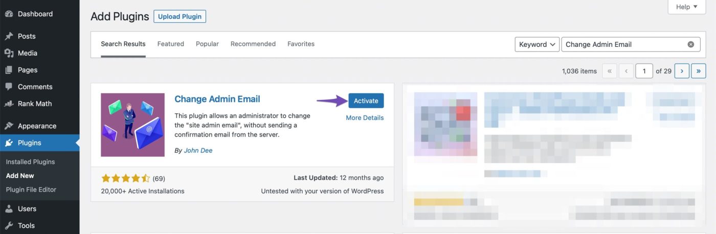change admin email plugin scaled 1 scaled چطور ایمیل وردپرس را به راحتی تغییر بدهیم - معرفی کلیه روش ها