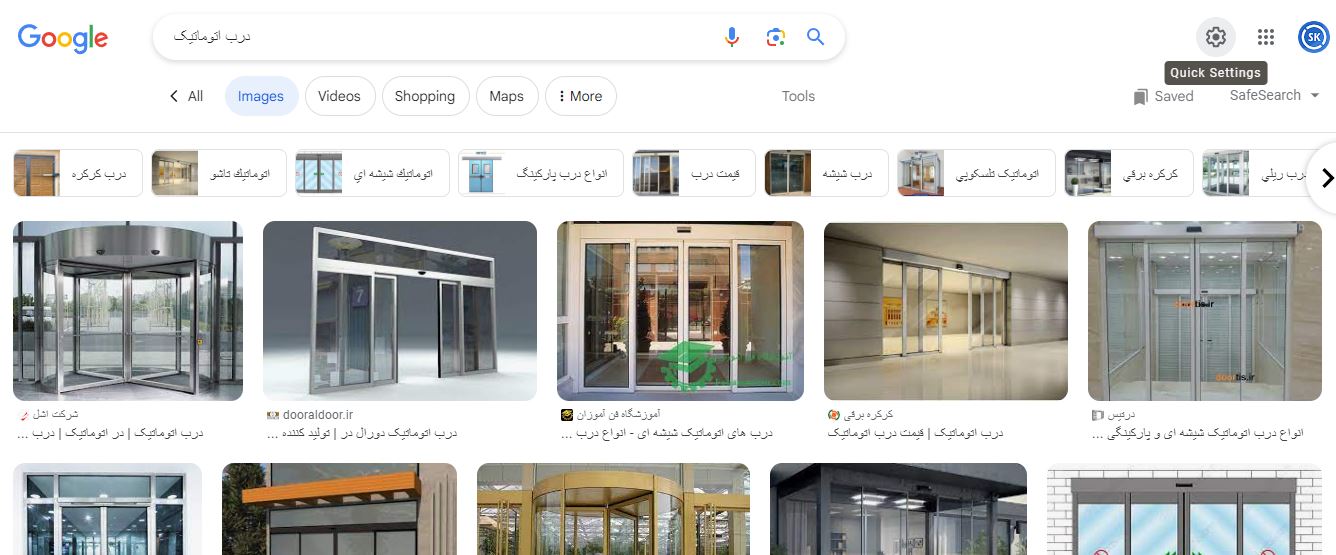 نتایج جستجوی تصویری گوگل