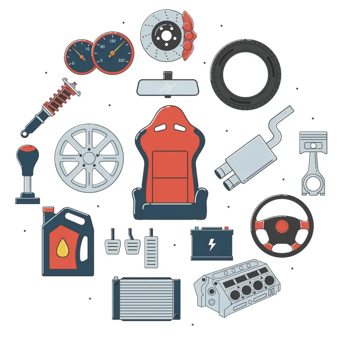 set car parts 7547 68 10 ایده تولید محتوا برای پیج اینستاگرام لوازم یدکی خودرو