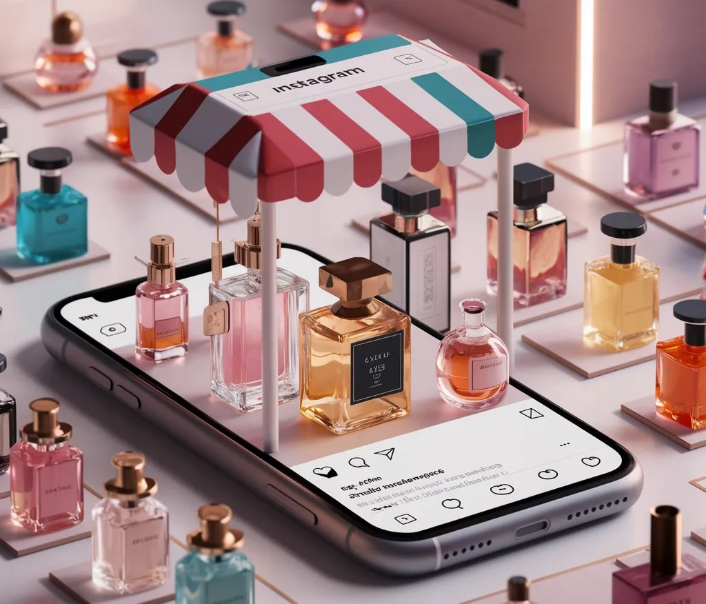 تبلیغات عطر فروشی