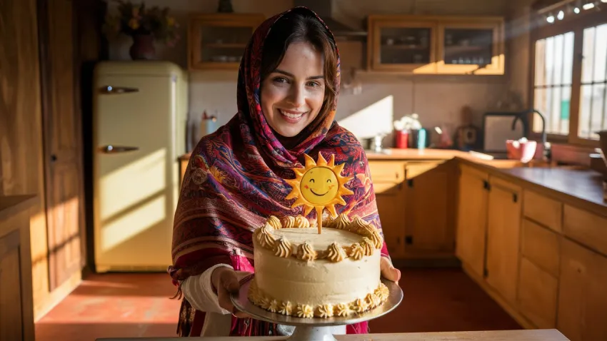 a warm and inviting photograph of an iranian woman XqVP1UbzR6mvMbFqm Cdw M15YDoSDS324AUOsFgVf3A روش های جذب مشتری برای کیک خانگی