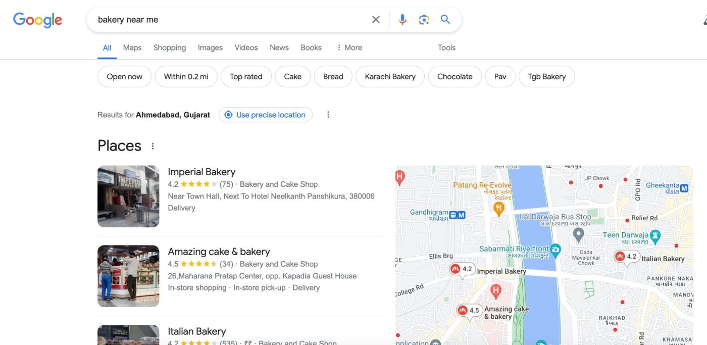 local seo example scaled 1 scaled 5 مورد از بهترین ابزارهای لوکال سئو