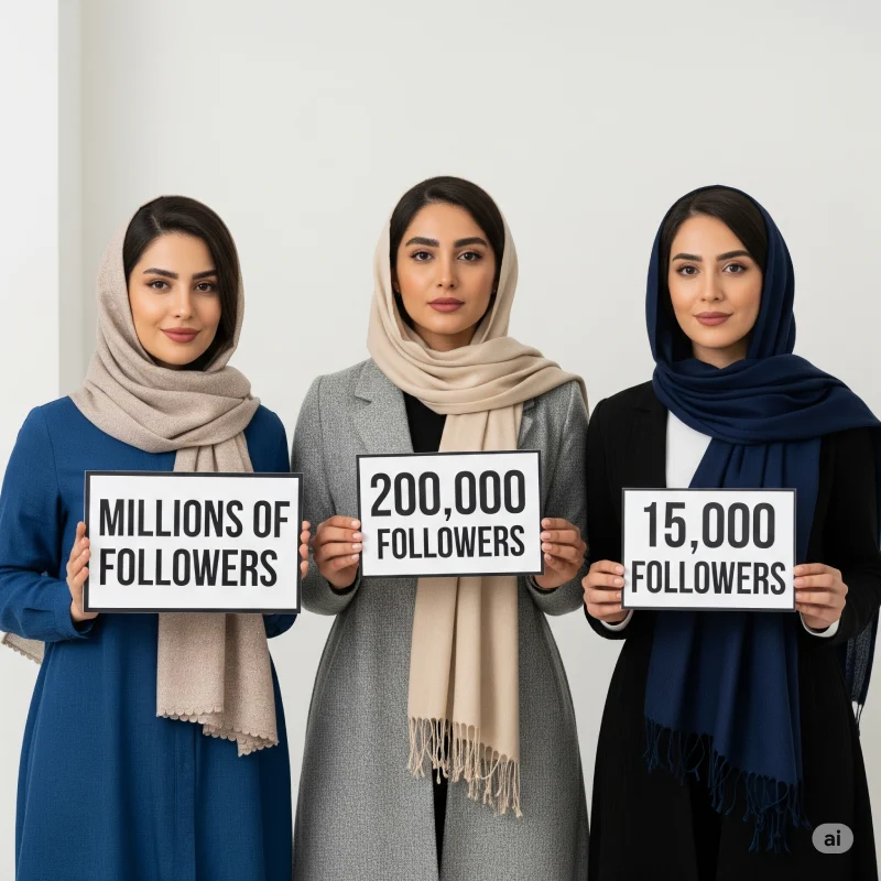 تفاوت همکاری با مگا اینفلوئنسر، ماکرو و میکرو اینفلوئنسرها؛ کدام برای شما بهتر است؟