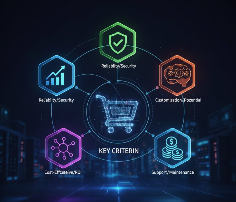 ۵ معیار کلیدی برای انتخاب بهترین شرکت طراحی سایت فروشگاهی